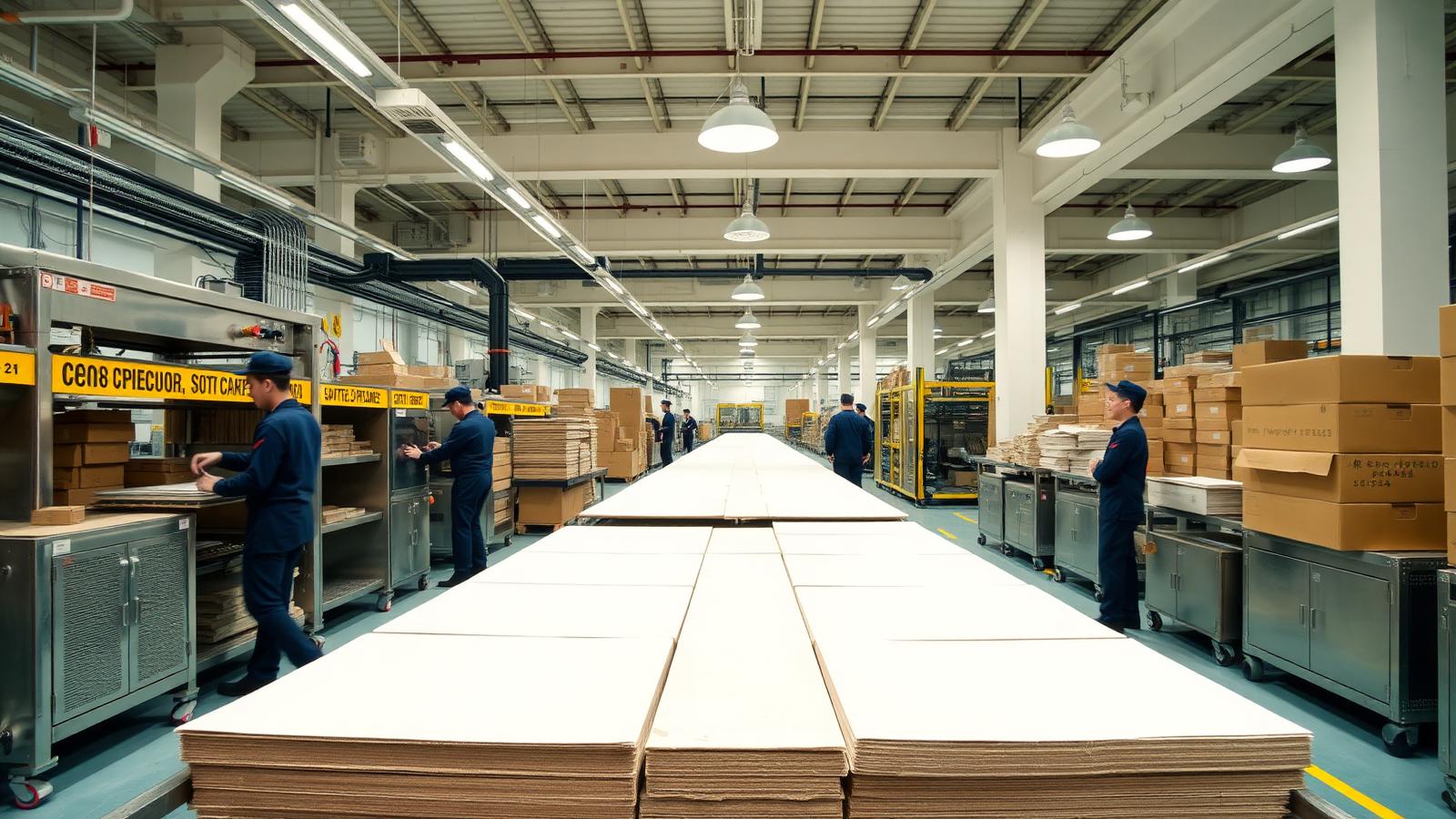 3RBOX corrugated box manufacturing line